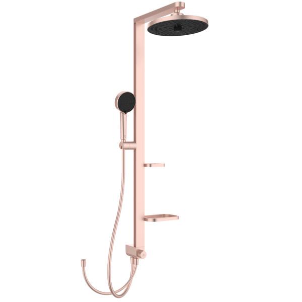 MARKA}Duş Kolonları ve Duş PanelleriBD585ROİdeal Standard Ceraflow Alu+ Duş Sistemi-Rose