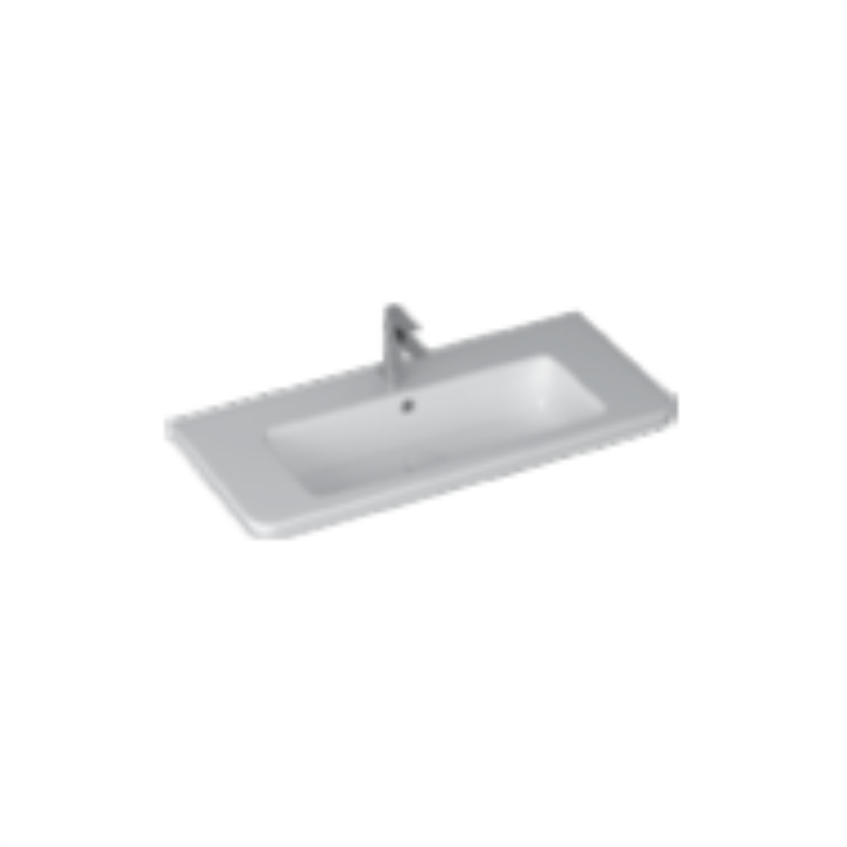 MARKA}Etajerli LavabolarZ270201Archisol Etajerli Lavabo 100 cm