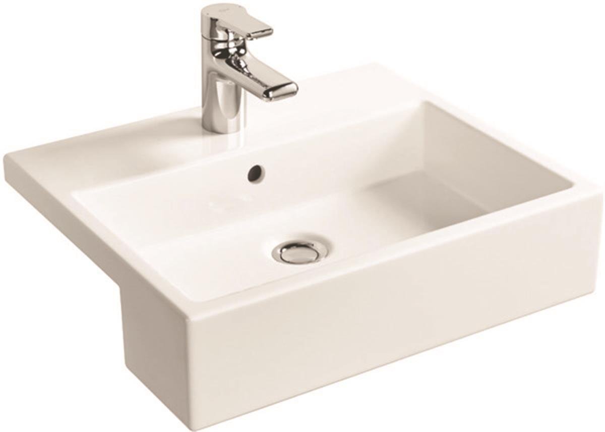 MARKA}Tezgah Üstü LavabolarK082001Strada Yarım Tezgah Üstü Lavabo 50 cm
