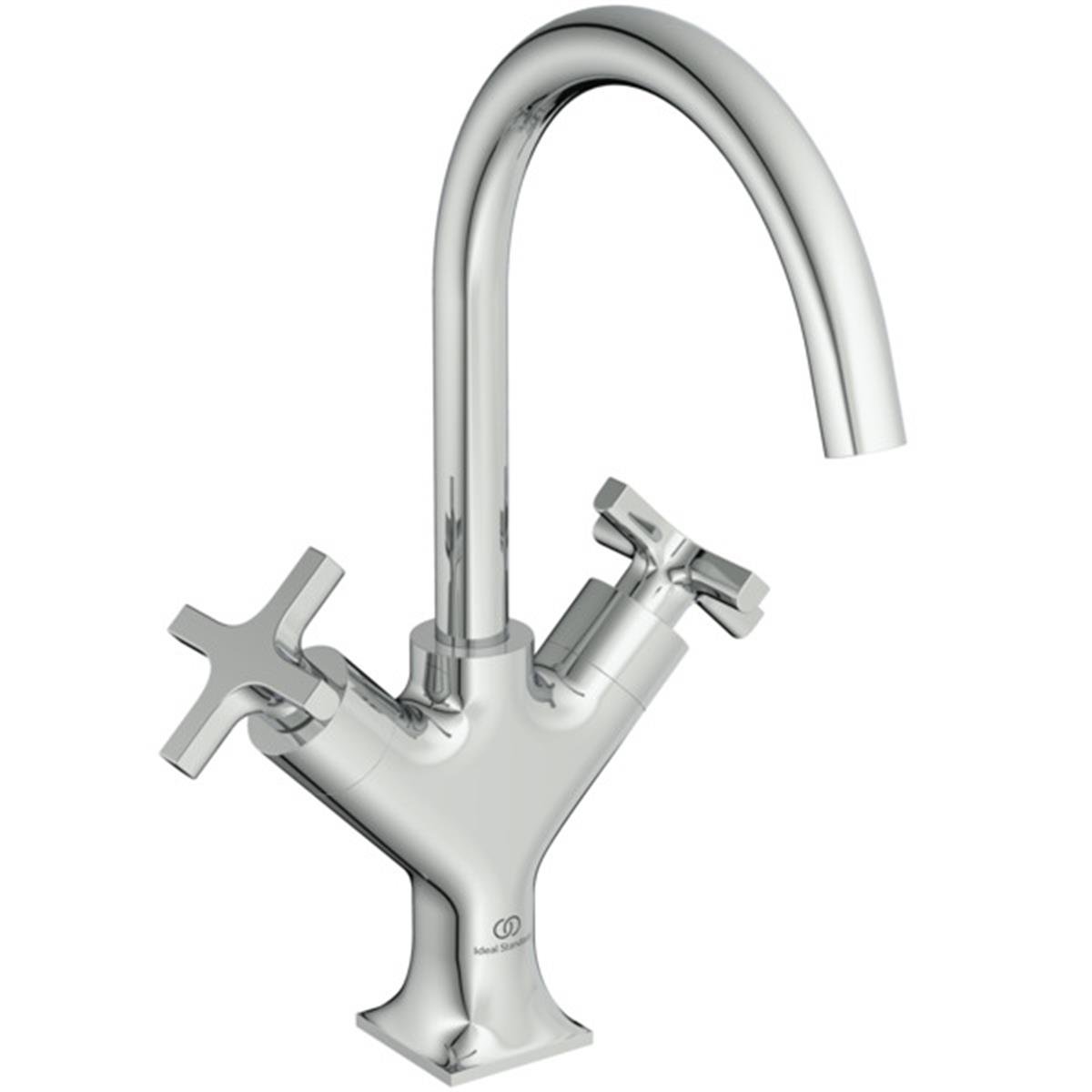 Lavabo BataryasıIdeal StandardBD152AAIdeal StandardJoy Neo Cross Lavabo Bataryası 5l/dk Krom Sifon KumandasızJoy Neo Cross Lavabo Bataryası 5l/dk Krom Sifon Kumandasız