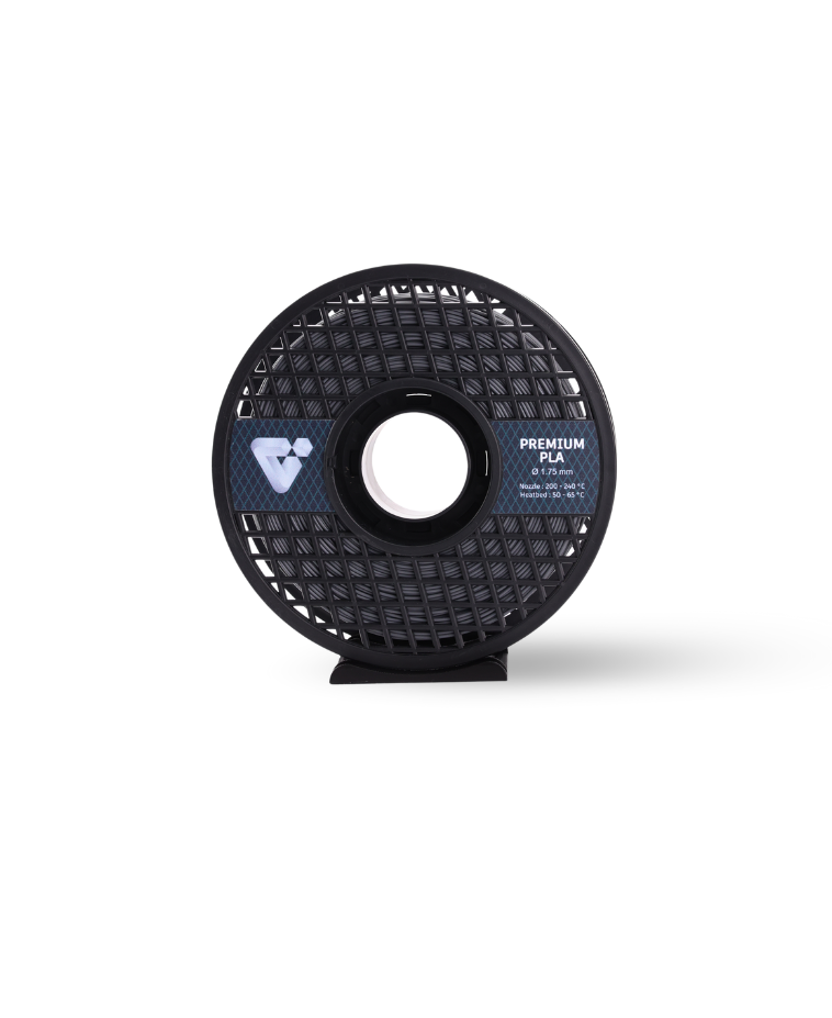 Valment PLA Premium Koyu Gri Filament 1kg 1.75mm