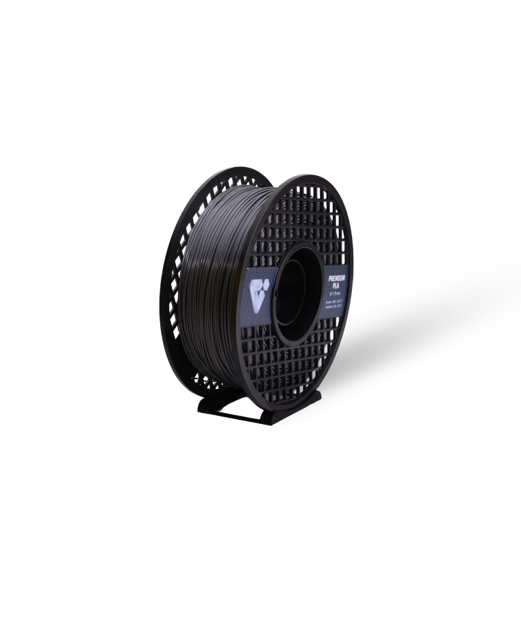 Valment PLA Premium Koyu Gri Filament 1kg 1.75mm