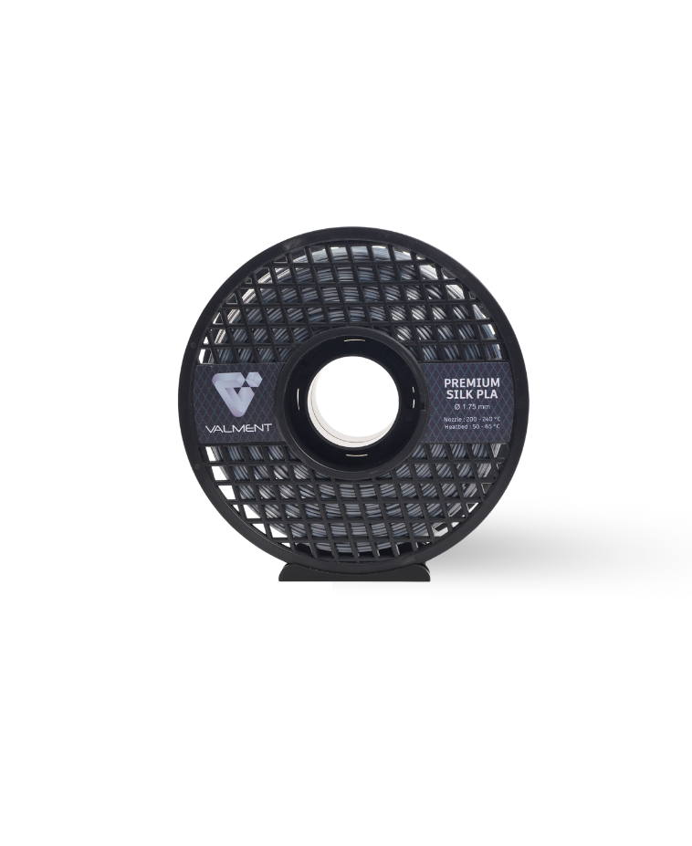 Valment Silk PLA Koyu Gümüş Filament 1kg 1.75mm