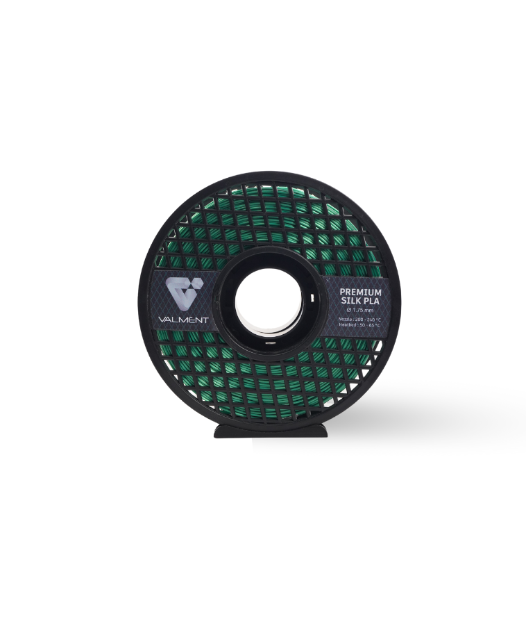 Valment Silk PLA Yeşil Filament 1kg 1.75mm