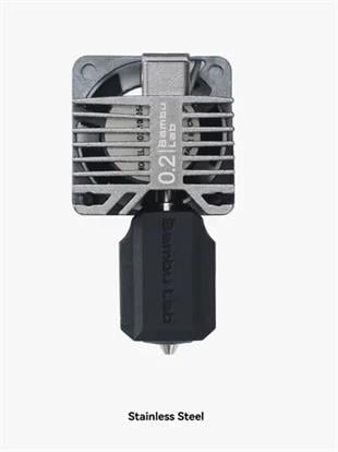 Bambu Lab FAH004 = X1 / X1C için “Complete Hotend Assembly (Stainless Steel 0.2mm)