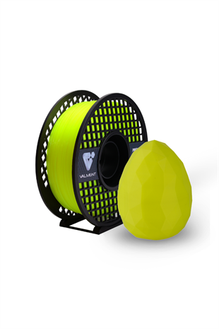 Valment PLA Premium Neon Sarı Filament 1kg 1.75mm