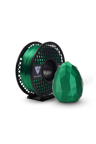 Valment Silk PLA Efsunlu Yeşil Filament 1kg 1.75mm