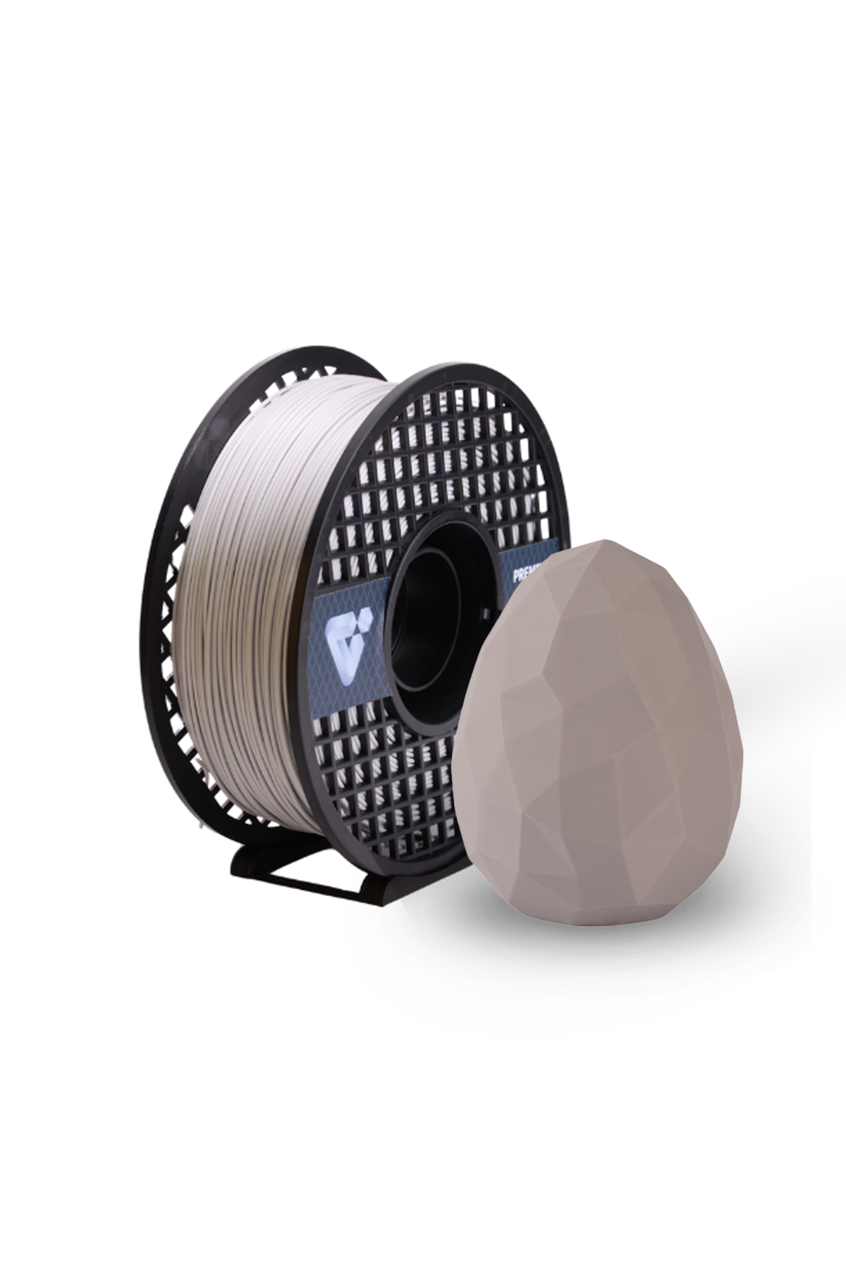 Valment PLA Premium Açık Gri Filament 1kg 1.75mm