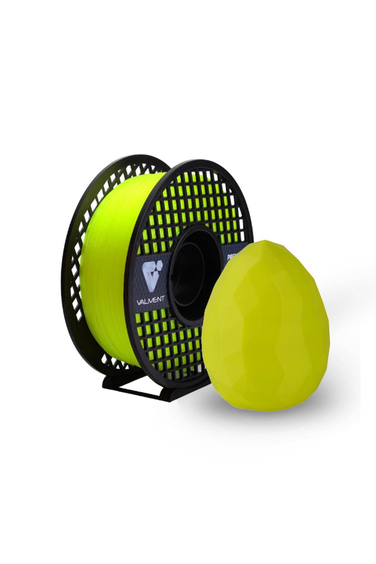Valment PLA Premium Neon Sarı Filament 1kg 1.75mm