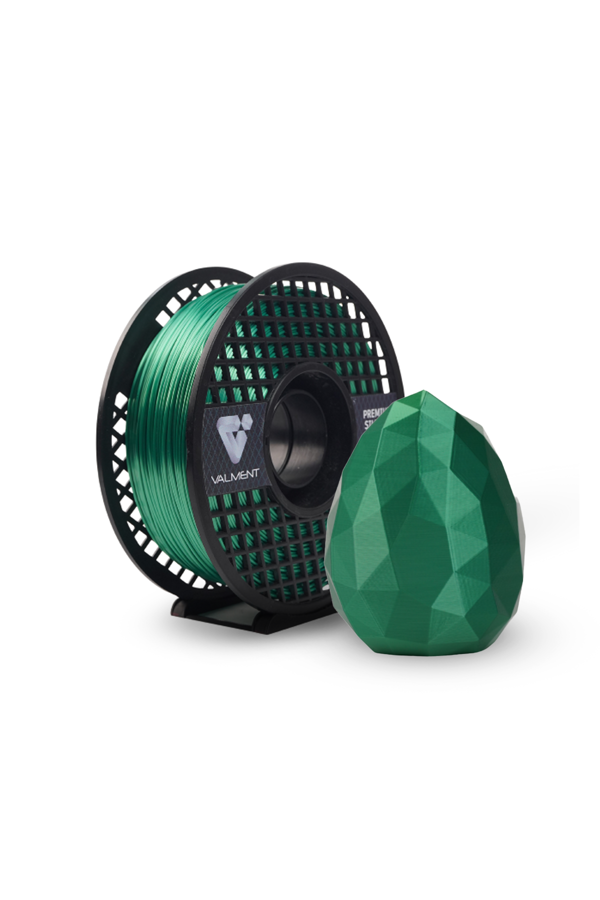 Valment Silk PLA Yeşil Filament 1kg 1.75mm