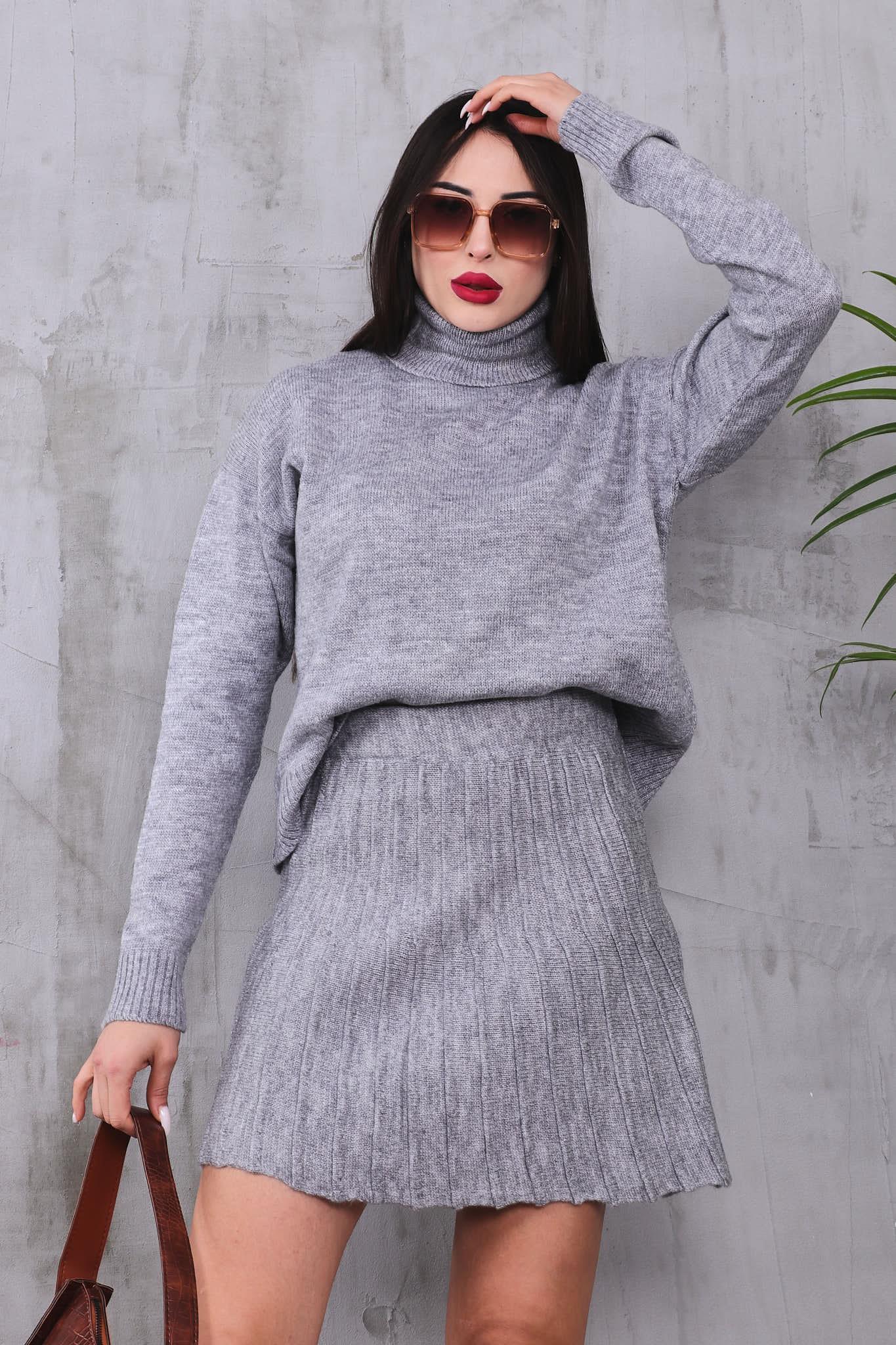 Balıkçı Yaka Triko Takım