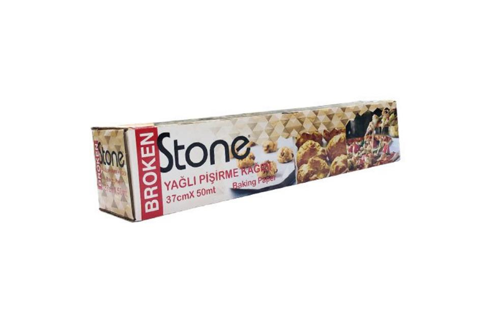 Broken Stone Yağlı Pişirme Kağıdı 50 mt