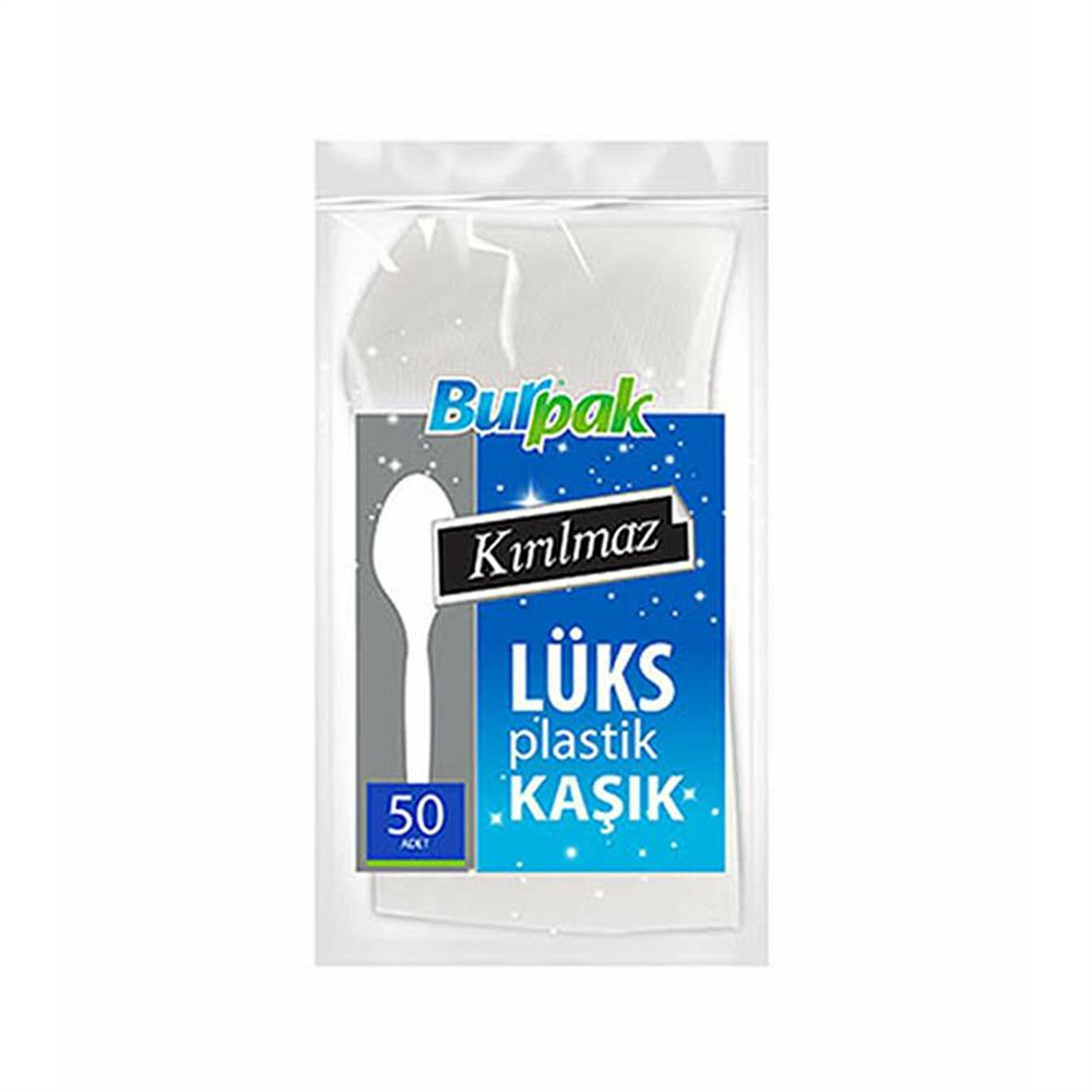 BURPAK KIRILMAZ KAŞIK BEYAZ 50'Lİ