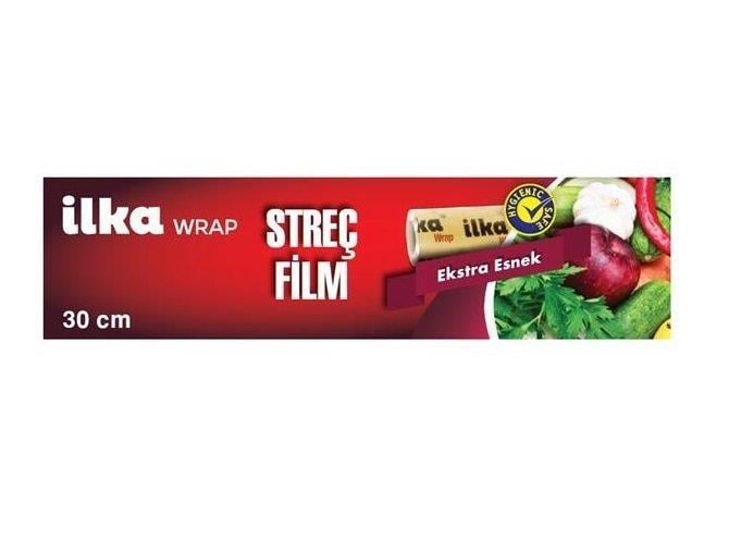 İlka Wrap Streç Film 30cmX270m 8 Mikron (20'li)