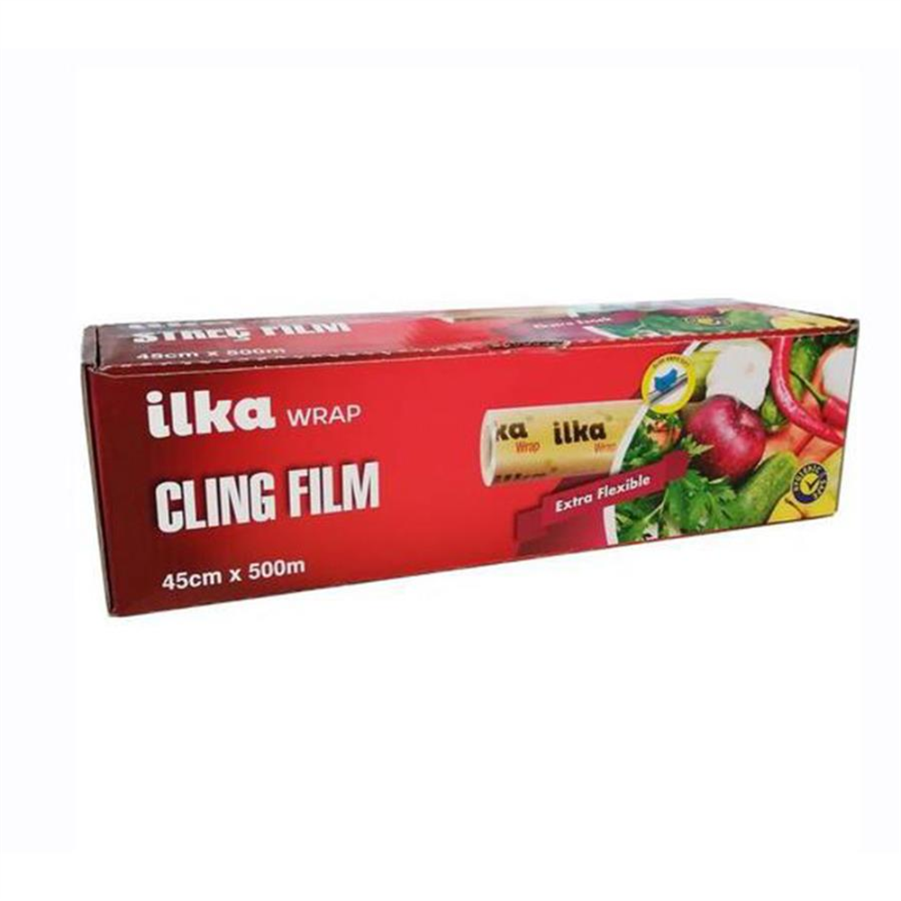 İlka Wrap Streç Film 45cmx500m 8 Mikron