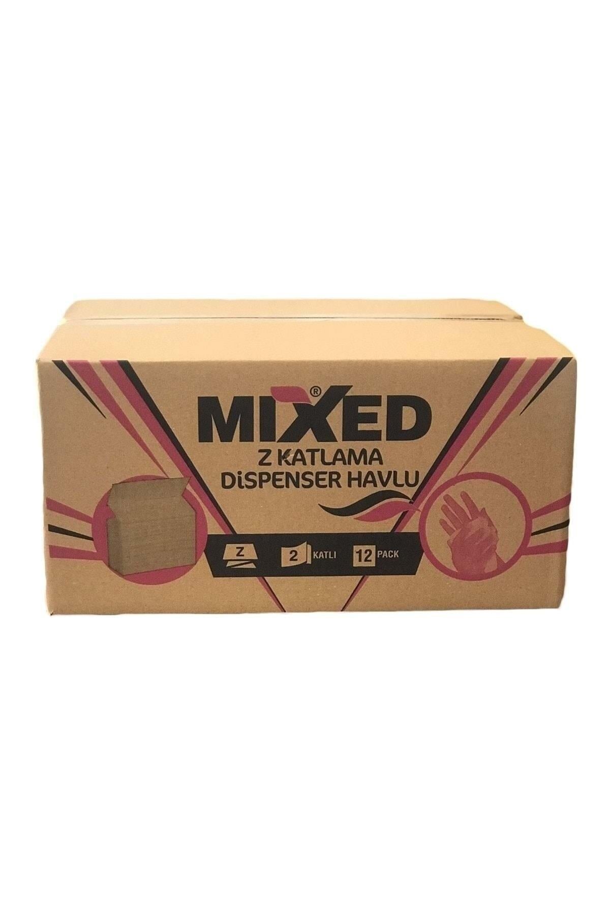 MIXED Z Katlama Dispencer Havlu 100'lü 12 Paket