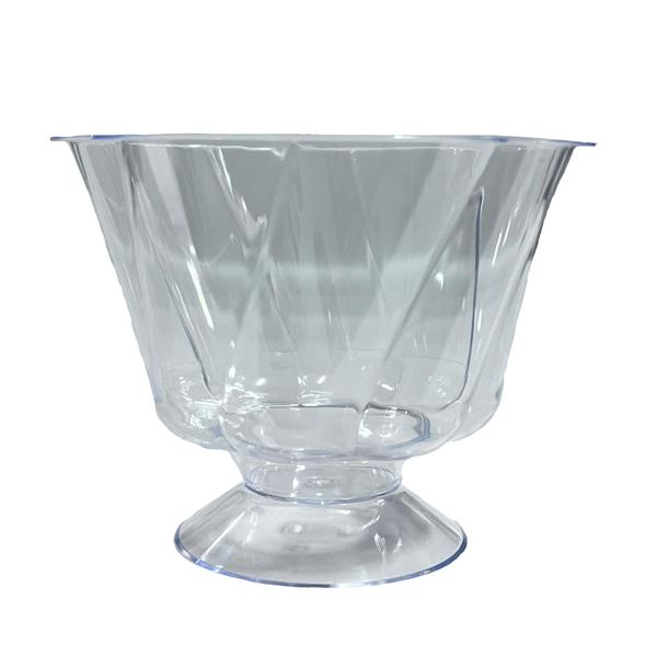 Ayaklı Kristal Tatlı Kasesi, Papatya Kase 12 li 30 Paket (360 Adet)