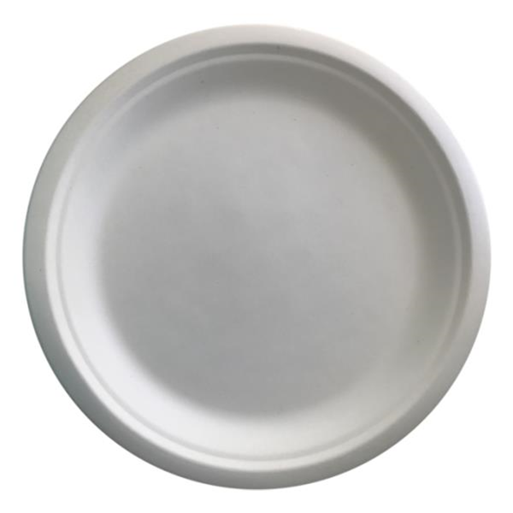 Ekolojik Bagasse Tabak 22 cm 50 Adet