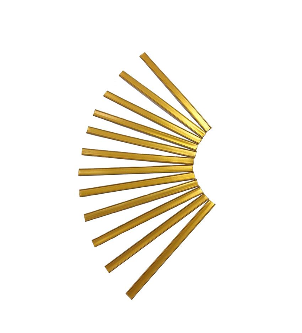 GOLD ÇİFT TELLİ KLİPS 12 CM (50 ADET)