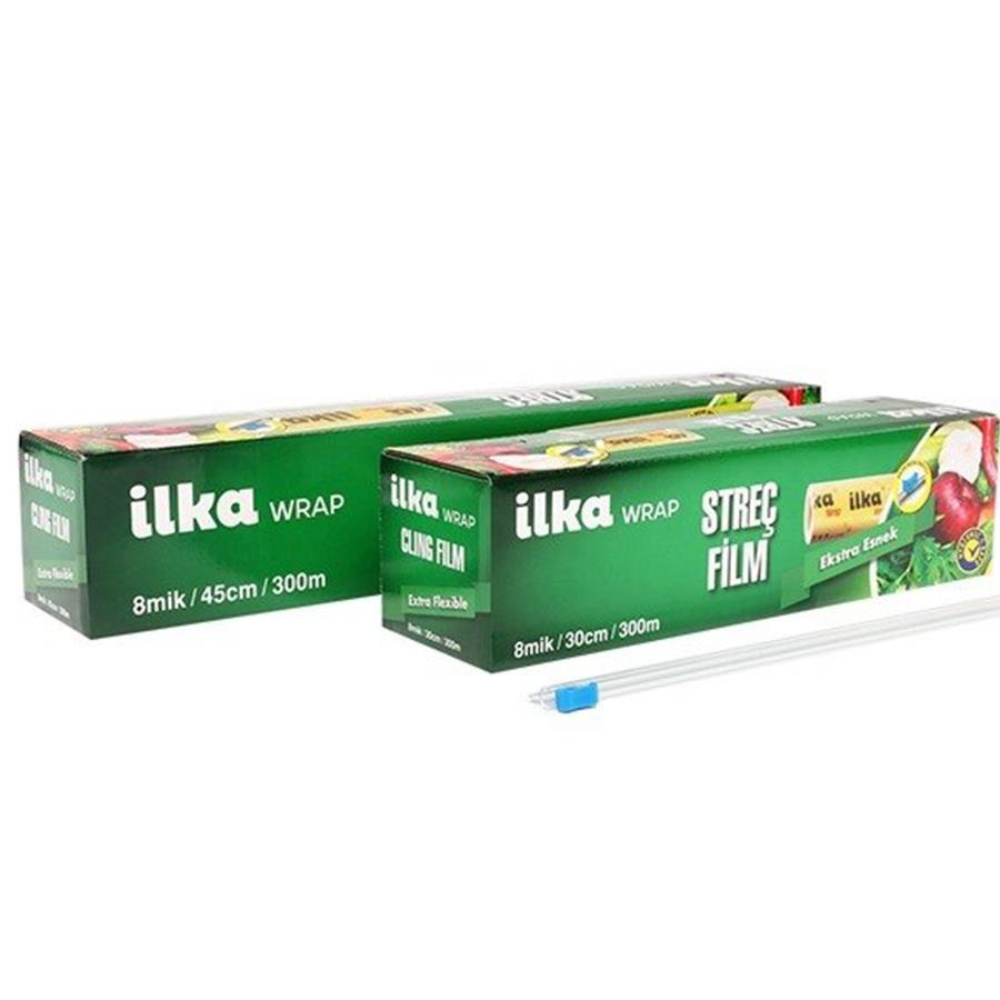 İlka Wrap Kutulu Streç Film 45x300m 8 Mikron