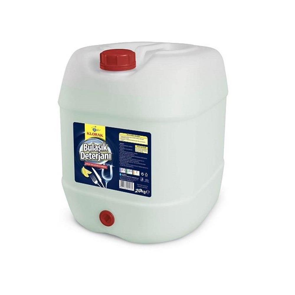 Klorak Gold Power Limon Kokulu Elde Bulaşık Deterjanı 20 kg