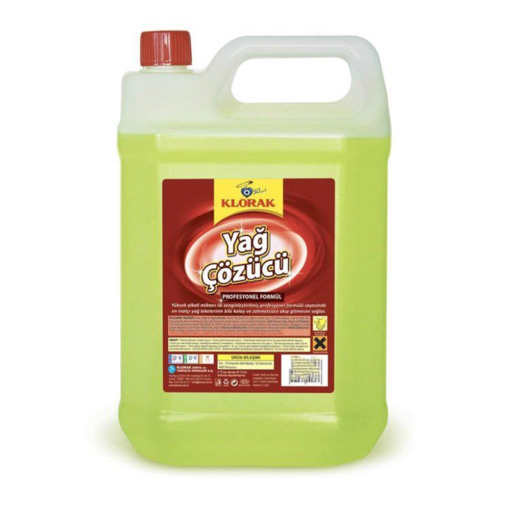 Klorak Yağ Çözücü 4 kg