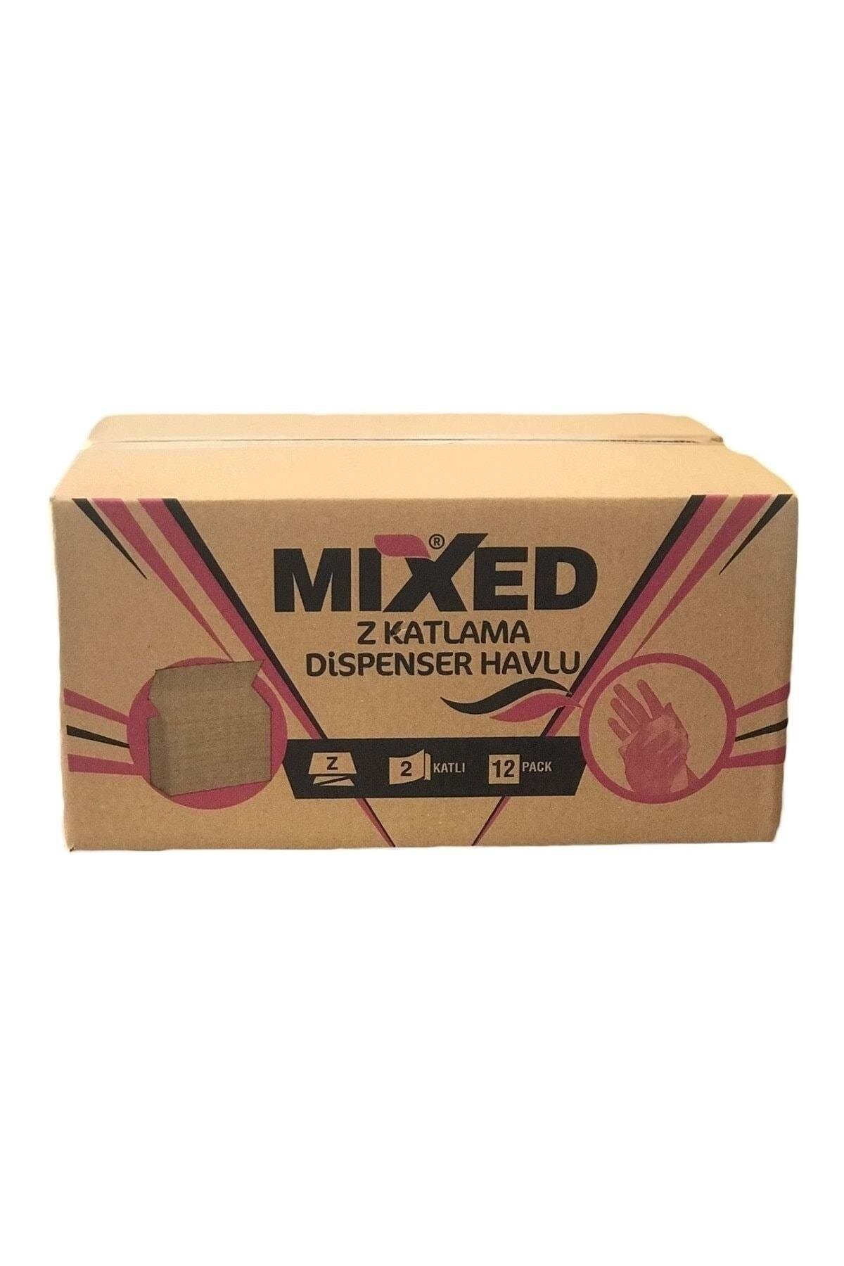 MIXED Z Katlama Dispencer Havlu 100'lü 12 Paket