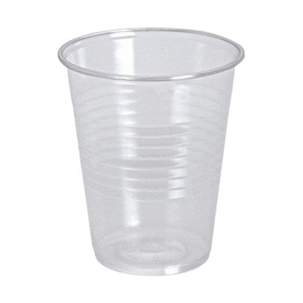 Plastik Bardak 180 ml Şeffaf 100'lü 30 Paket (3000 Adet)