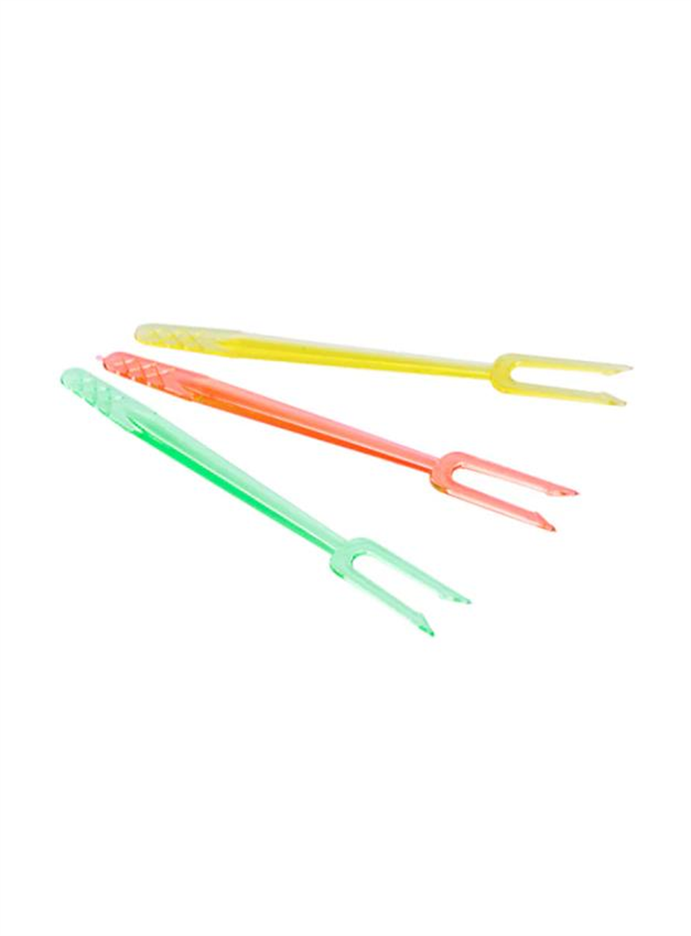 Plastik Cips Çatalı Turuncu 1000 Adet