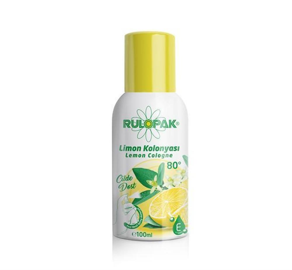 Rulopak Kolonya Tüp Sprey 100 ML 3 Adet