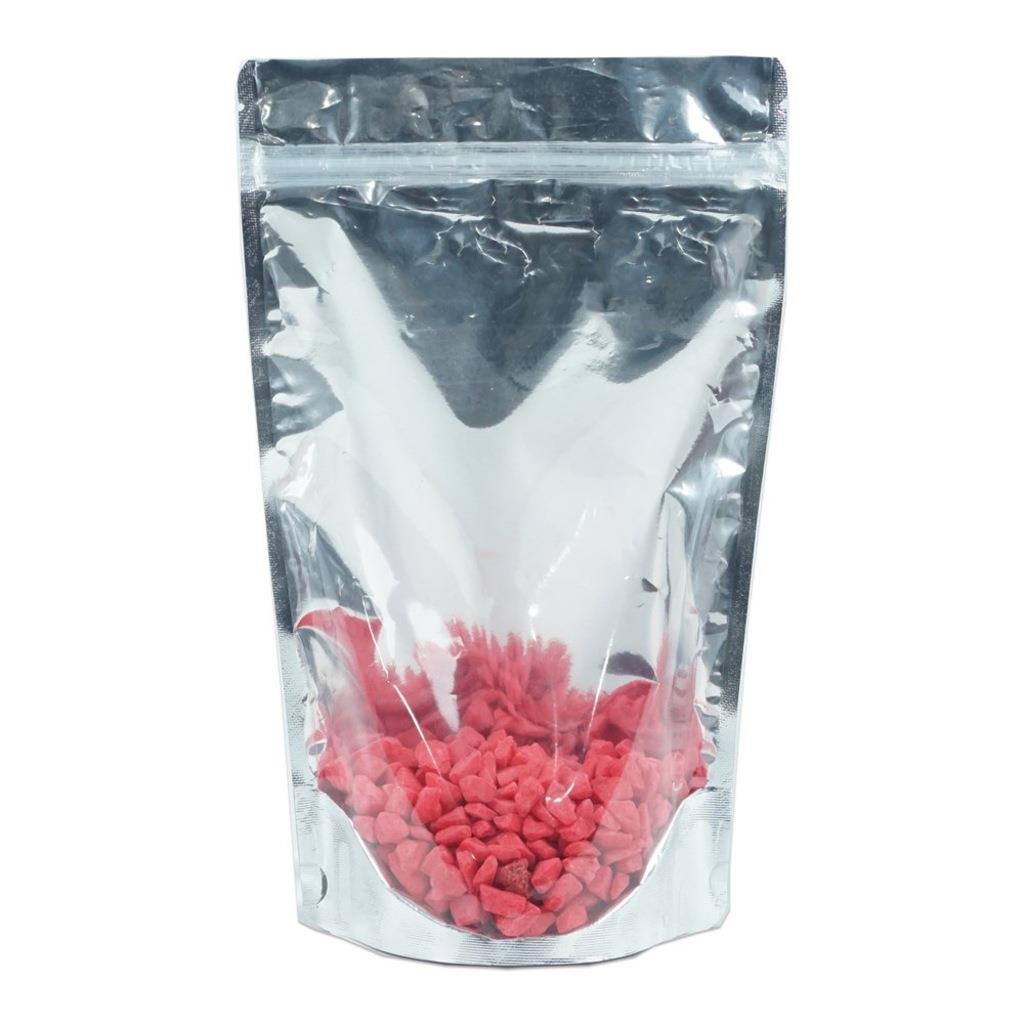 ŞEFFAF - METALİZE KİLİTLİ DOYPACK TORBA 200*300 (1000 GR) 25 Lİ