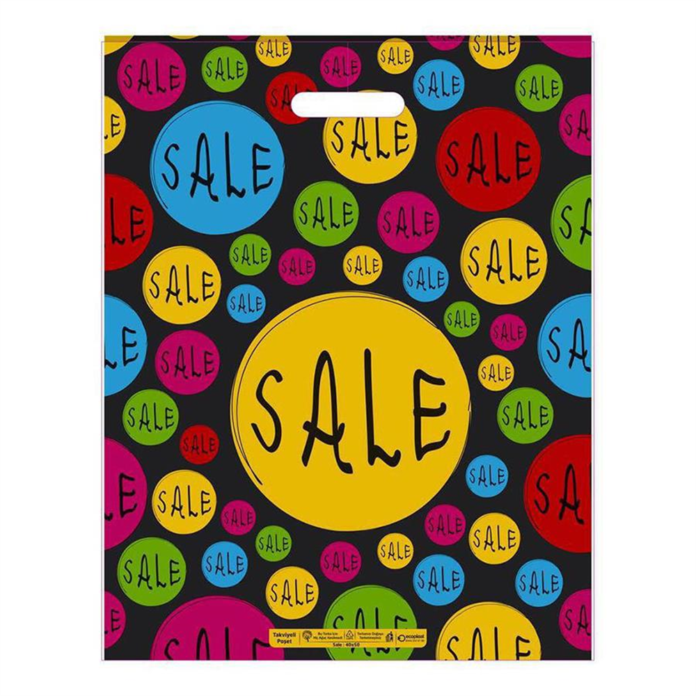 TAKVİYELİ POŞET SALE 50 ADET NO:5 (50X60 cm)