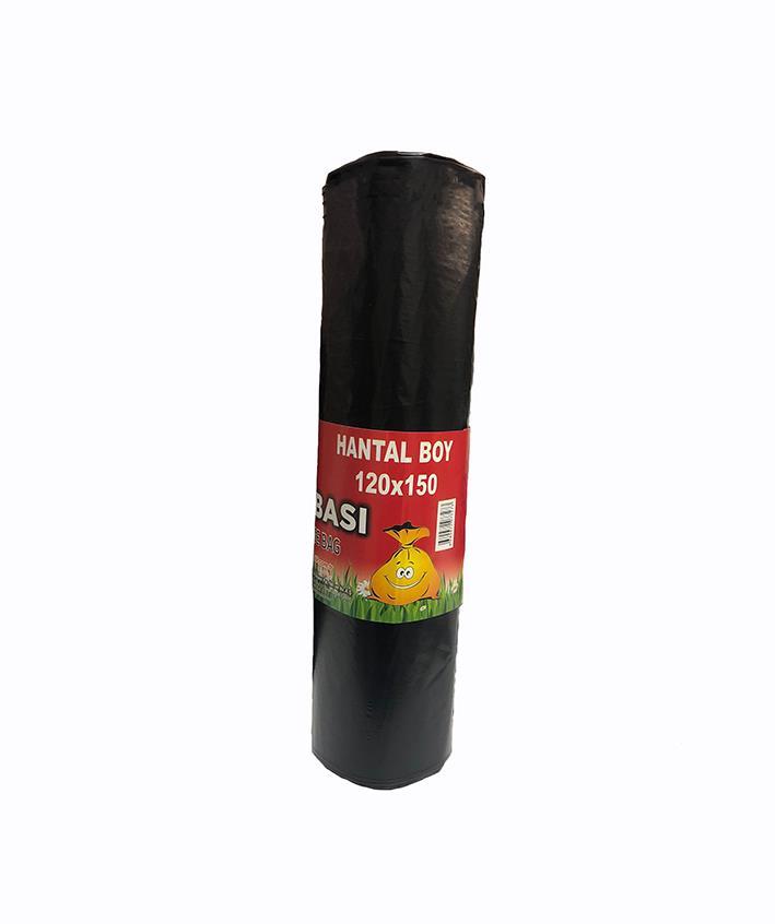 VURAL ENDÜSTRİYEL HANTAL ÇÖP TORBASI 120*150 CM 900 GR SİYAH 10 LU 1 PAKET