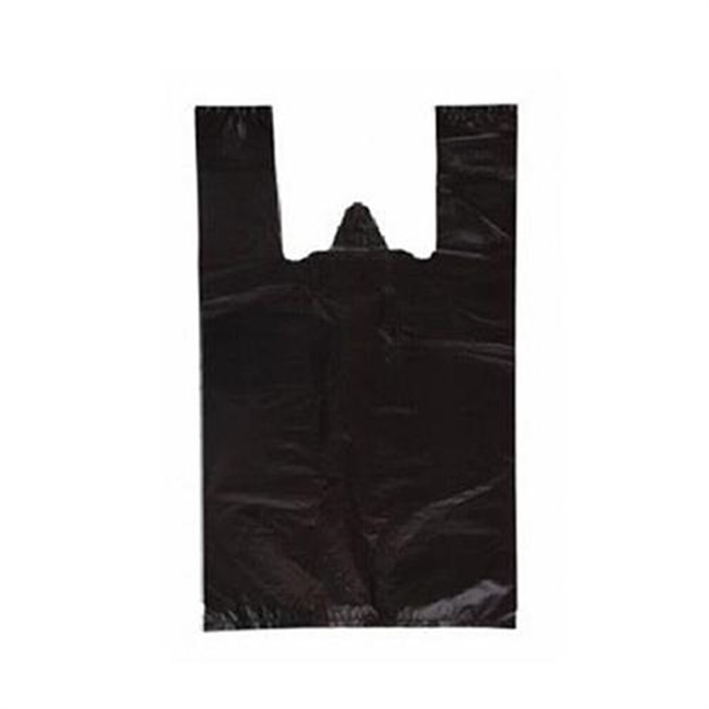VURAL SİYAH BASKISIZ ATLET POŞET MİNİ BOY 1 KG ( 10 PAKET )