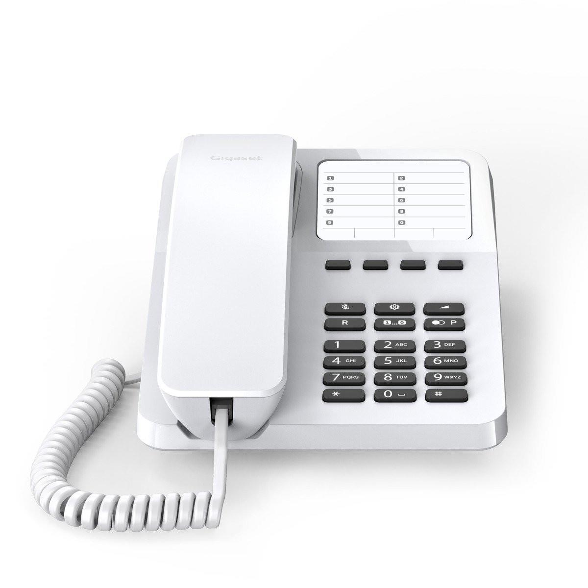 Gigaset DESK 400 Analog Masa Telefonu - Beyaz