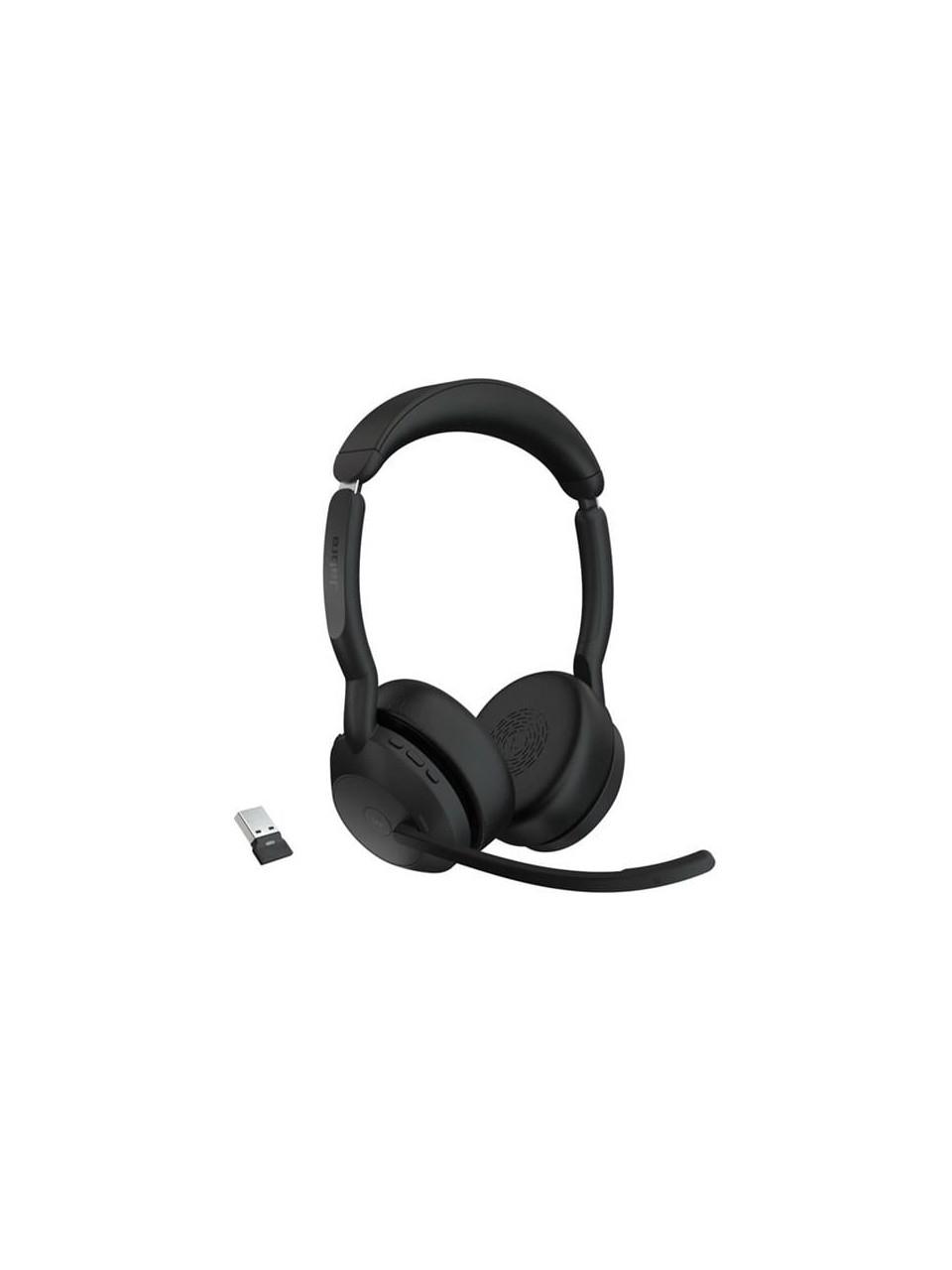 Jabra Evolve2 55 LINK380A Ms Stereo Siyah