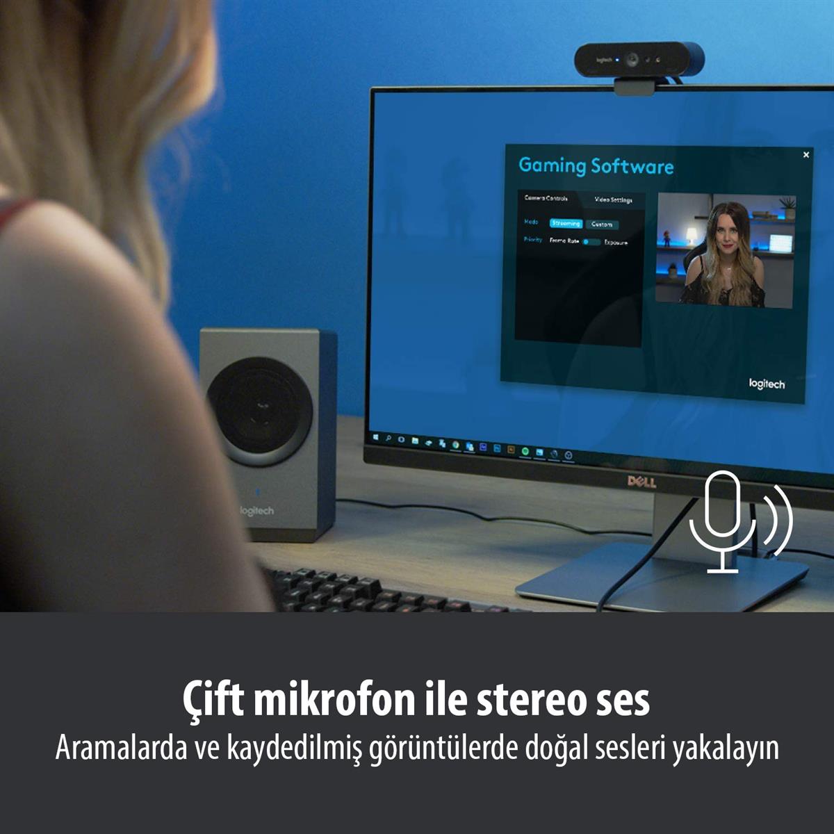 Logitech Brio 4k Ultra Hd Webcam -960-001106