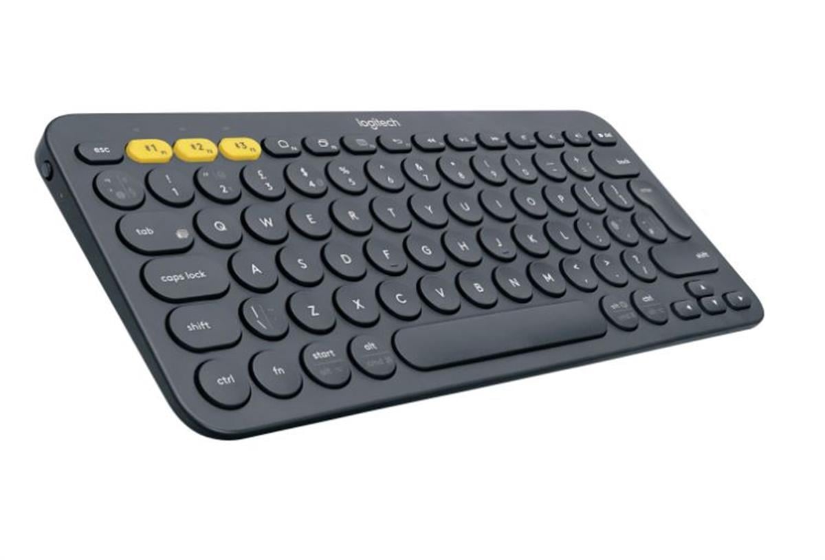 LOGITECH K380 Kompakt Kablosuz Bluetooth Türkçe Q Klavye - Siyah - 920-007586