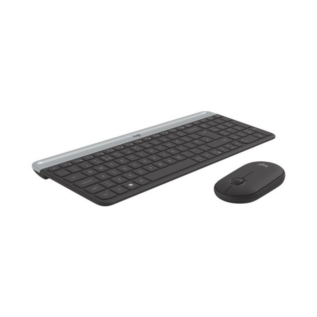 Logitech MK470 Siyah Kablosuz Türkçe Klavye Mouse Seti 920-009435