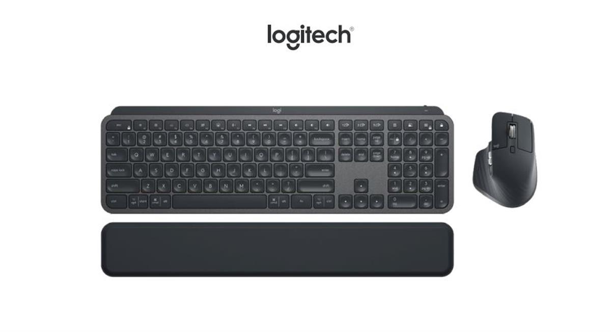 Logitech MX Keys GEN 2 Gelişmiş Kurumsal Klavye ve Mouse Seti - Siyah