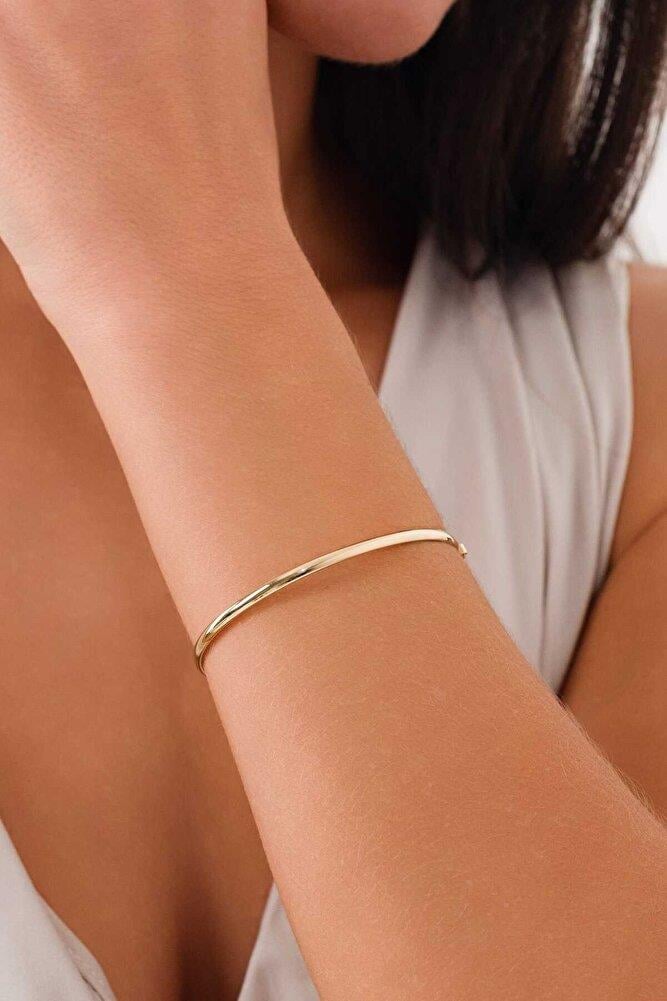 14 Ayar Altın Soft Elastik Kelepçe