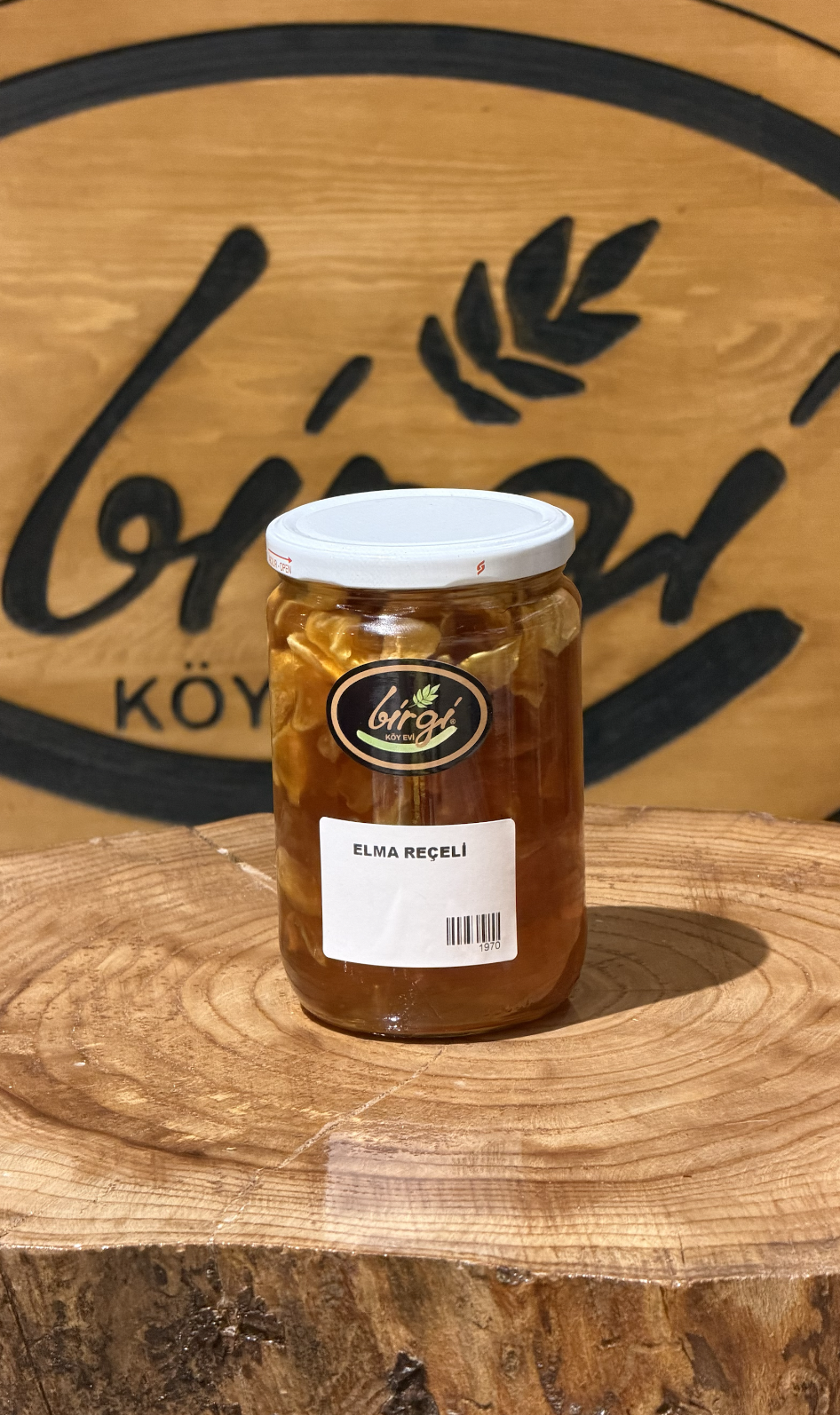 Birgi Köy EviREÇELLERBirgi Köy Ev Doğali Elma reçeli 850 gr 