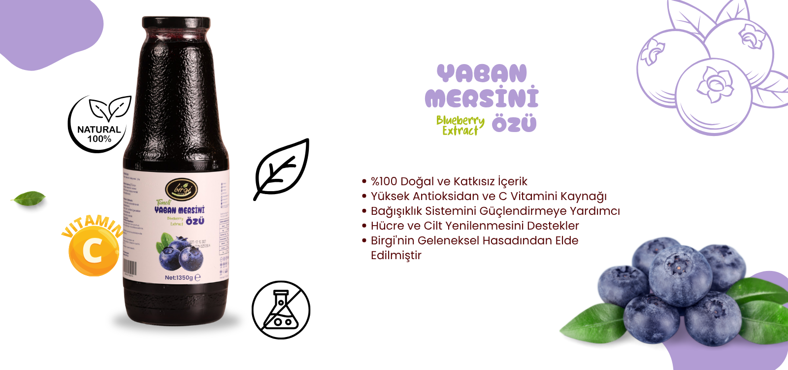 ORGANİK MEYVE ÖZLERİ