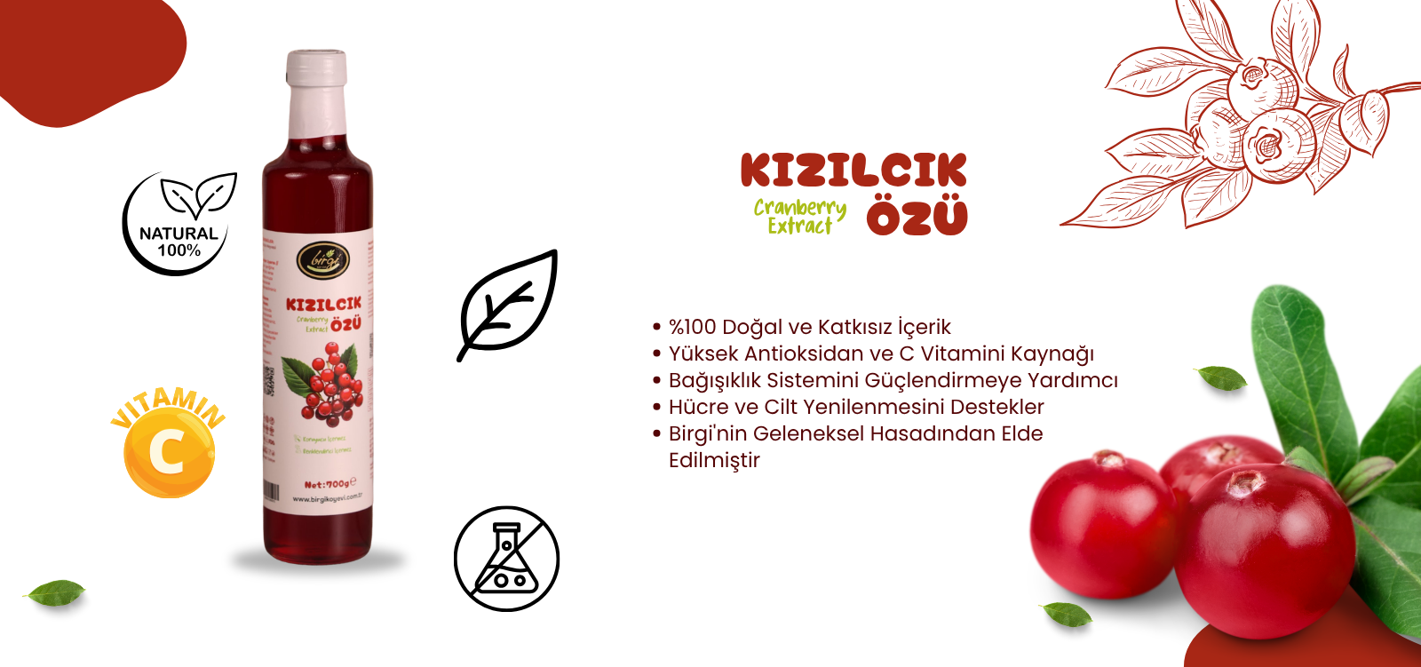 ORGANİK MEYVE ÖZLERİ