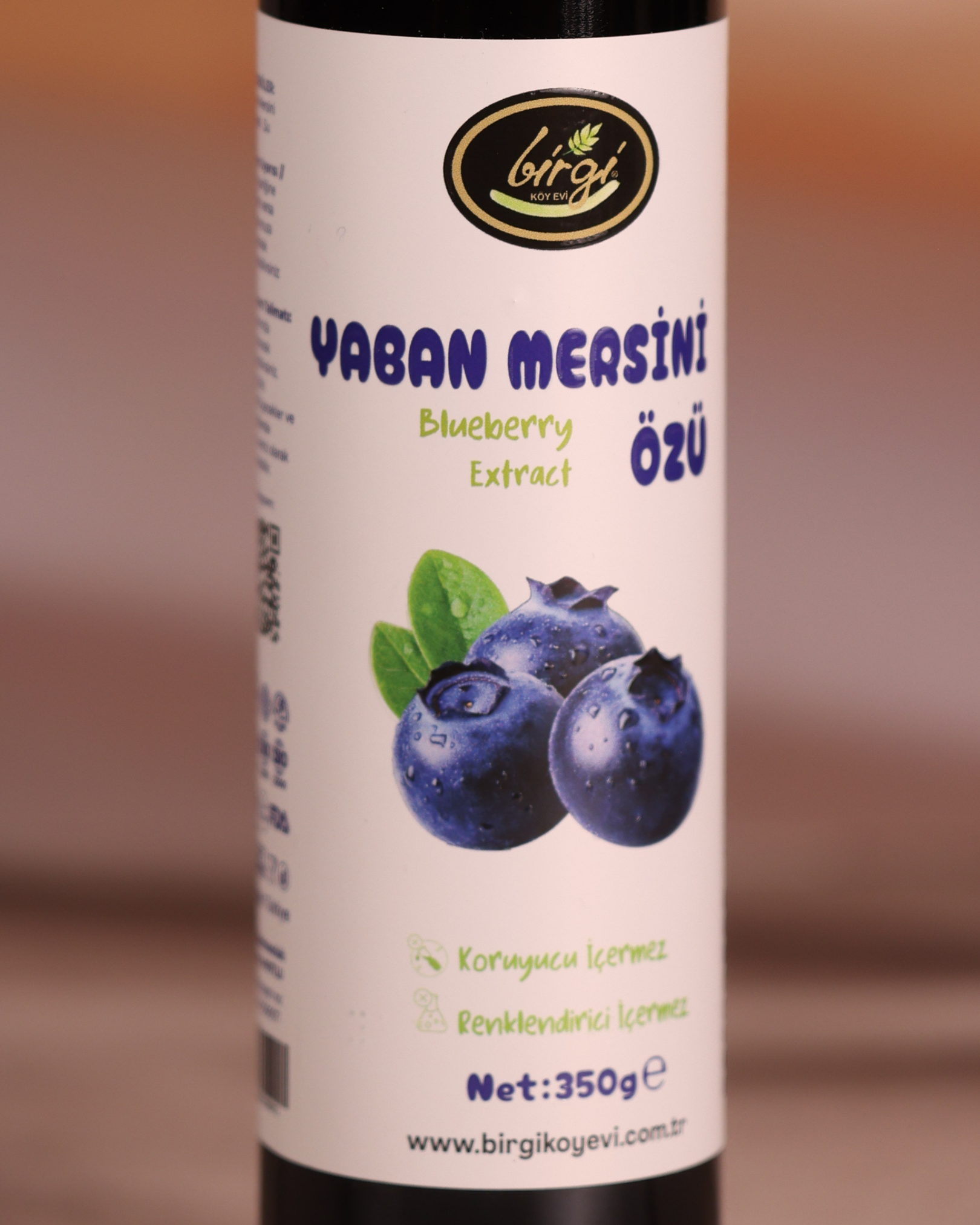 350 g Premium Taneli Yaban Mersini Özü | Katkısız & ŞekersizBirgi Köy EviÖZLERPremium Yaban Mersini Özü – 350 g