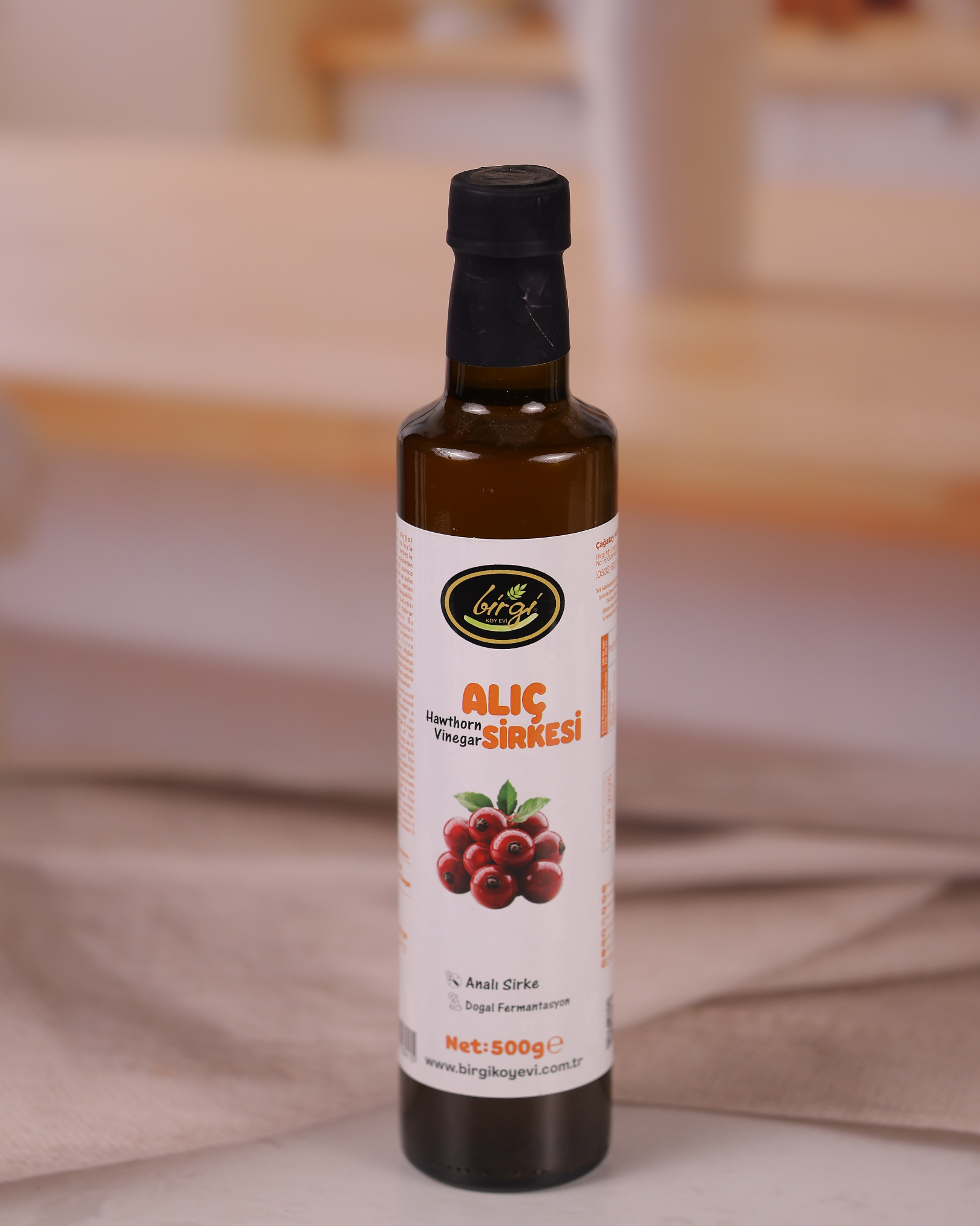 Alıç Sirkesi 500 g | Doğal Fermente Anal SirkeBirgi Köy EviSİRKELERAlıç Sirkesi 500 g (Doğal Fermente)