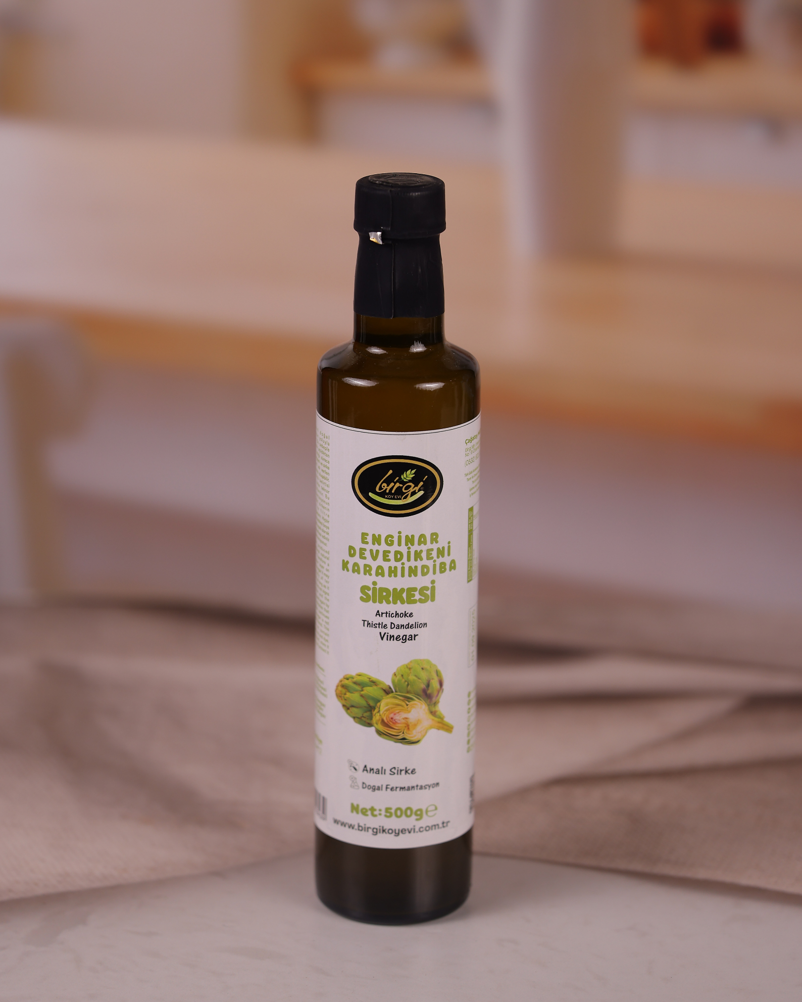 Enginar Devedikeni Karahindiba Sirkesi 500 g | Doğal FermenteBirgi Köy EviSİRKELEREnginar – Devedikeni – Karahindiba Sirkesi 500 g (Doğal Fermente)