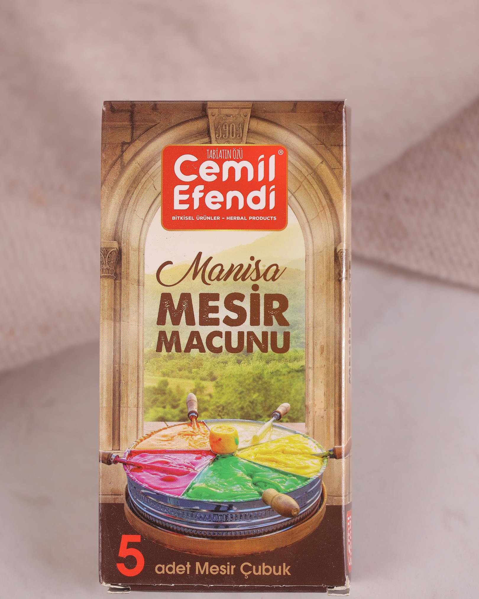Birgi Köy EviHEDİYELİKLERManisa Mesir Macunu 5'li Paket | Geleneksel Bitkisel Lezzet – Cemil Efendi