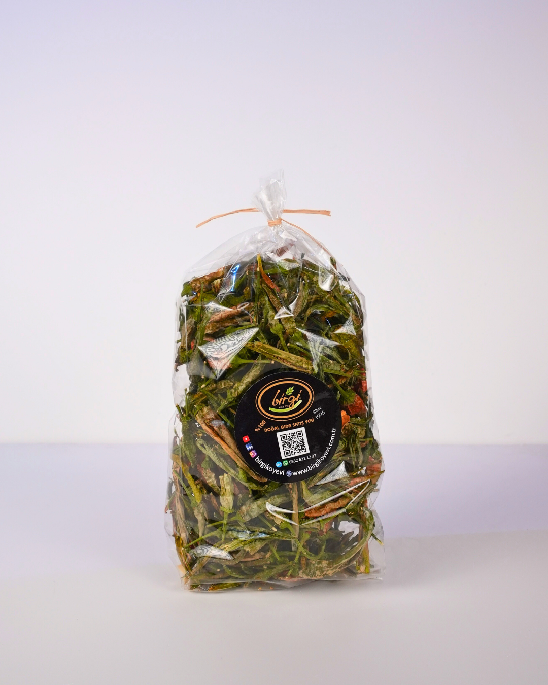 kurutulmuş acı frenk biber 200gr