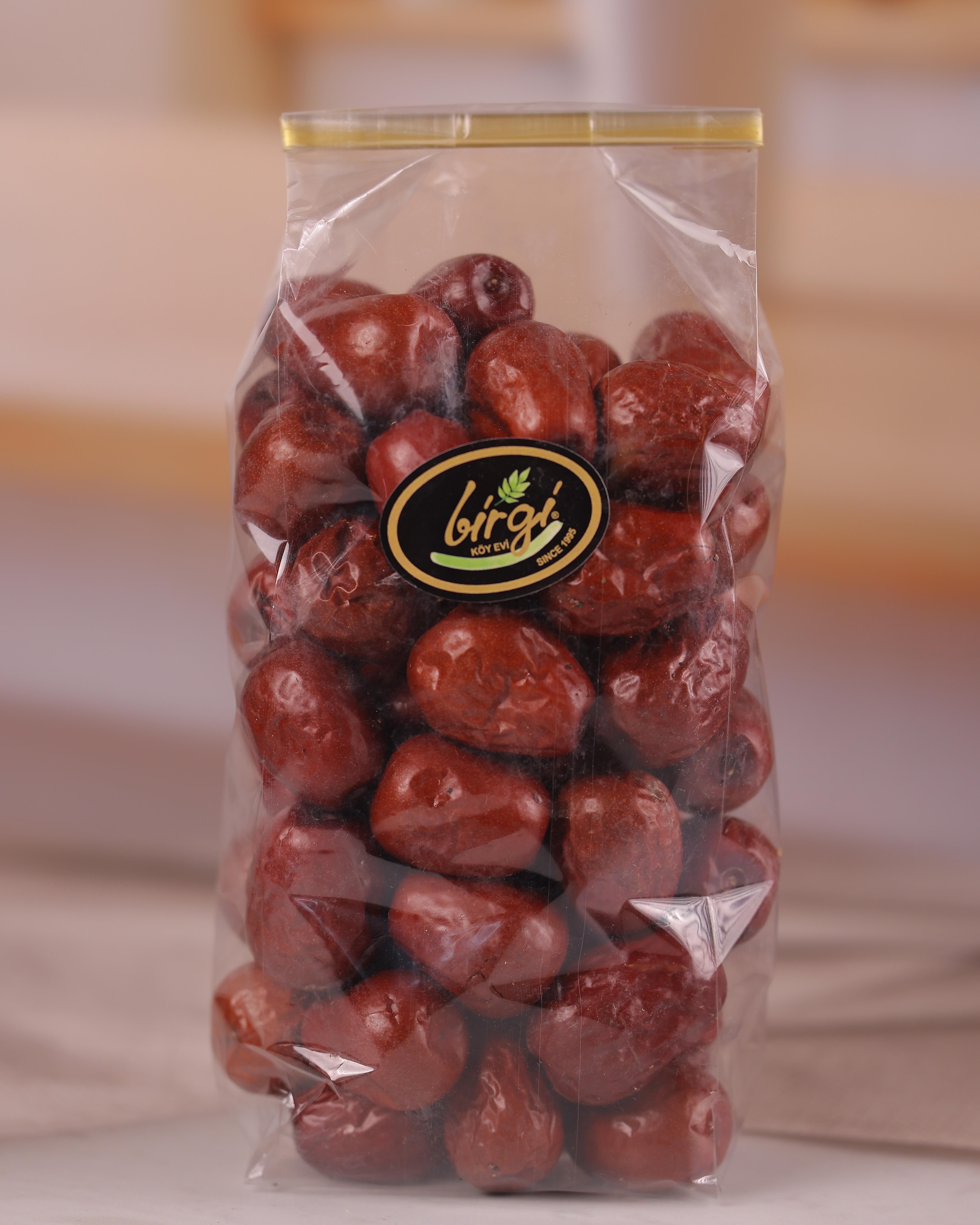 Birgi Köy EviKURUTULMUŞ MEYVELERBüyük Hünnap (Çin Hurmaları) 500 g – Birgi Köy Evi